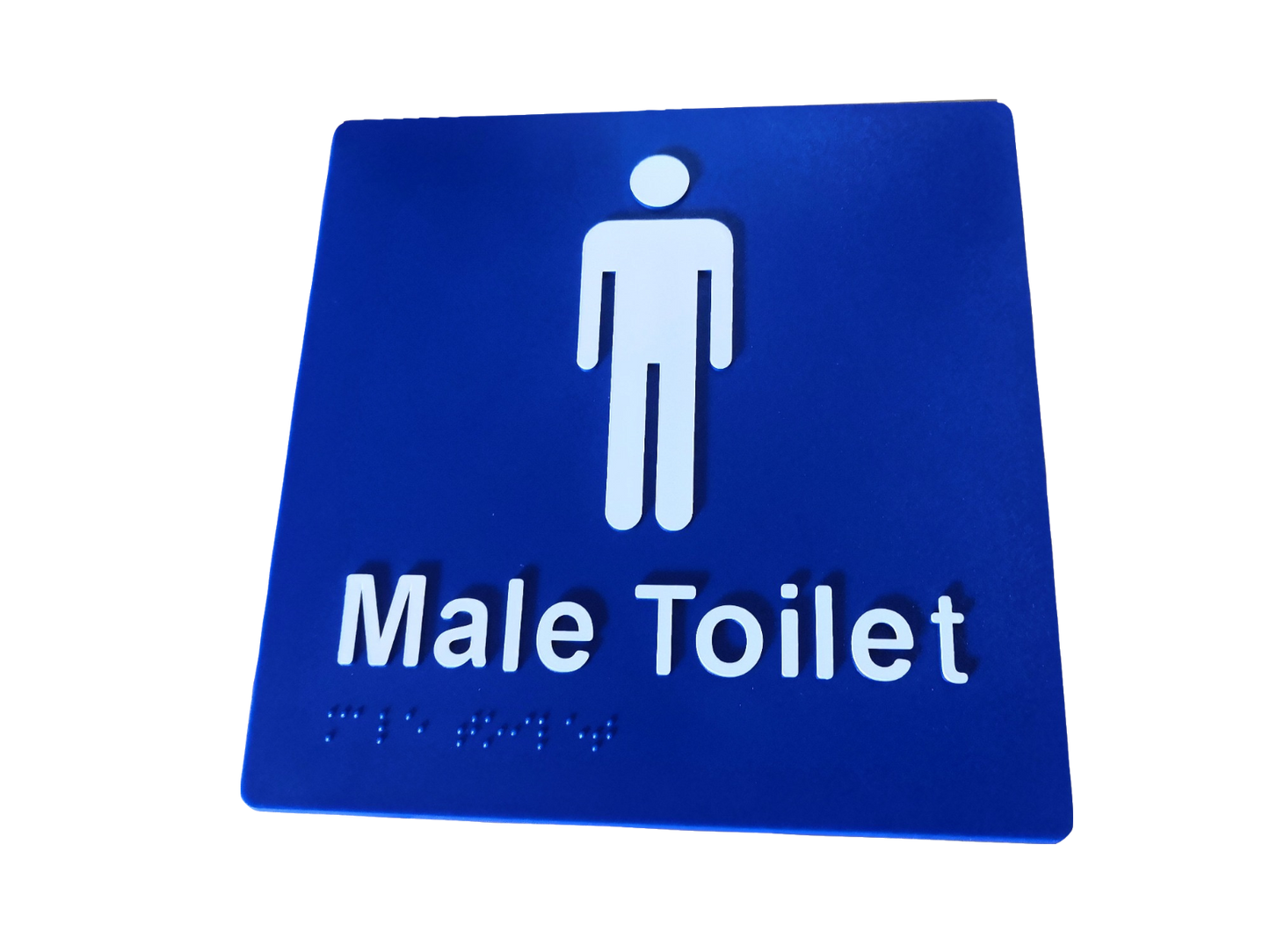 Male Braille Toilet