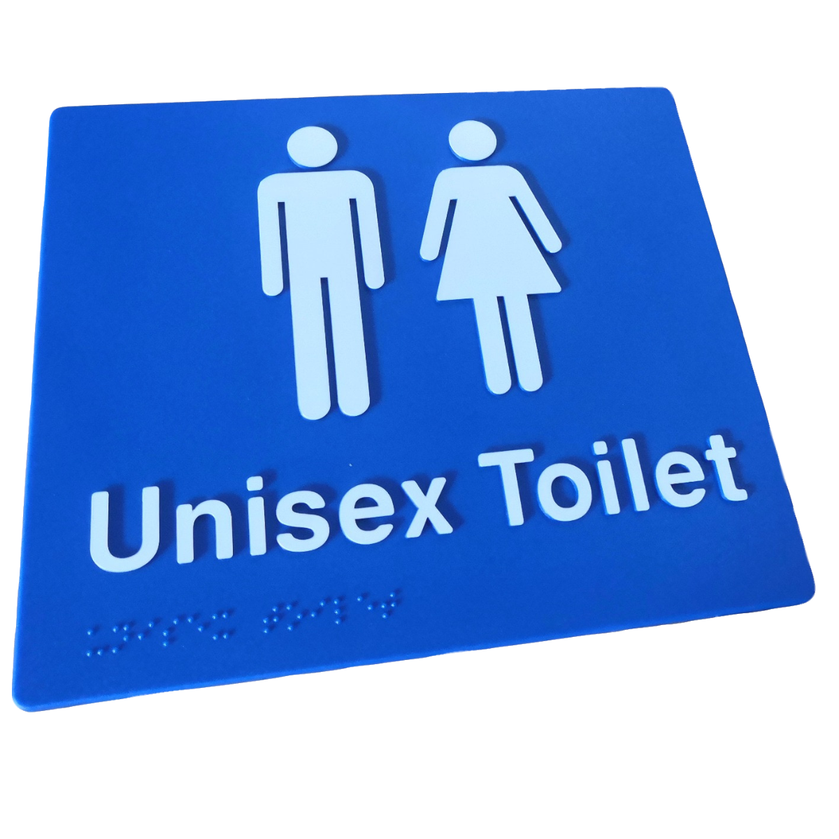 Unisex Braille Toilet