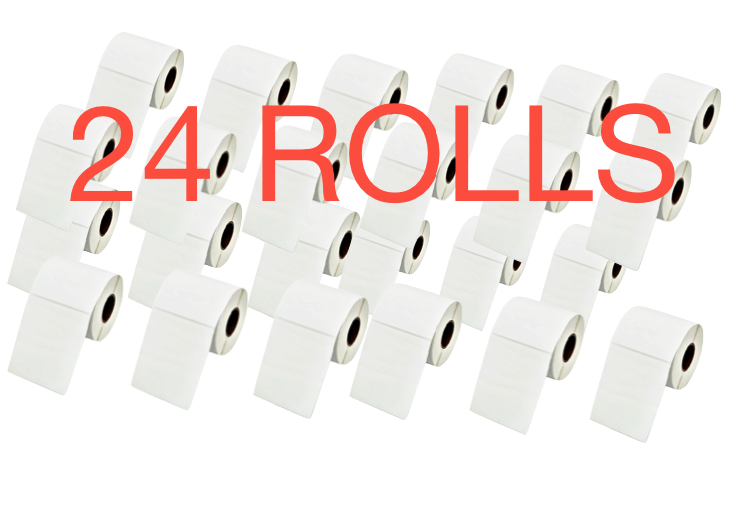 24 Rolls Thermal Labels of 300 Labels Per roll ,150X100mm