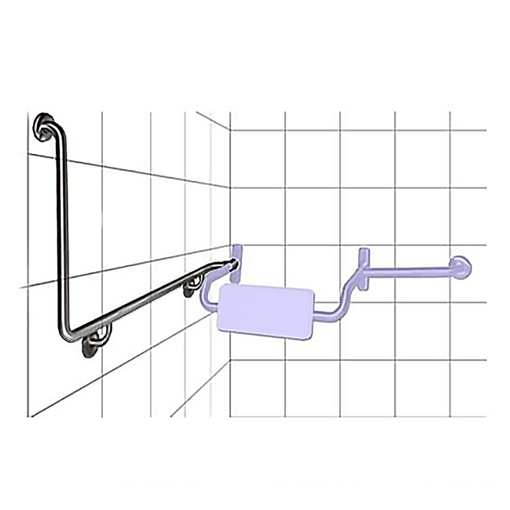 Grab Rail JD Macdonald Grab Rail With Back Rest Attachment GRE07 