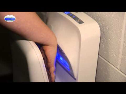 Vortex Jet Hand Dryer Commercial Grade Silver