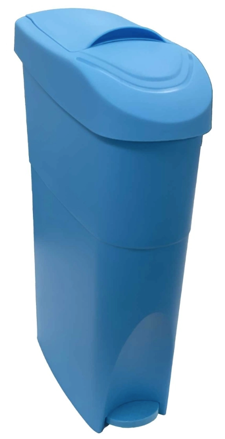 SB017 all blue peddle sanitary bin