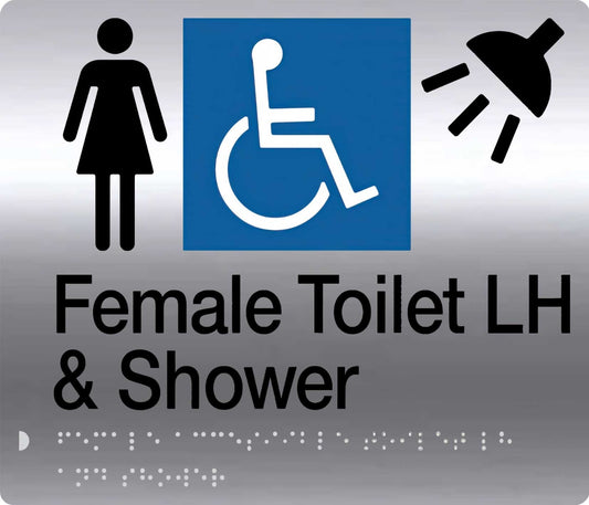 Female Disable Left Hand Toilet