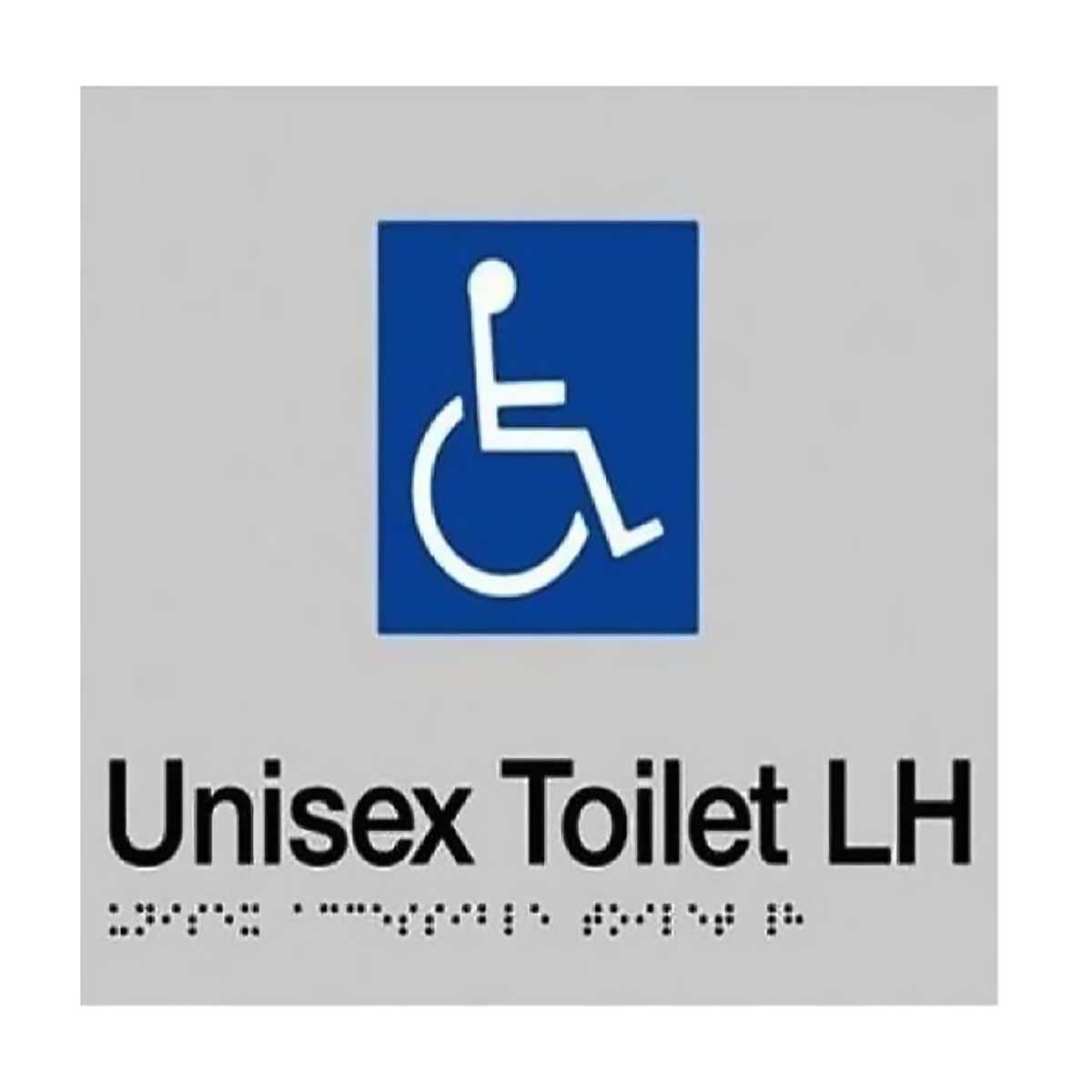 Unisex Toilet Disabled LH SS03-LH 180X180mm 