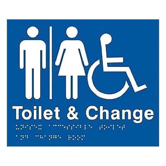  Unisex Disable Toilet & Change Room SV33 (210 x 180 mm)