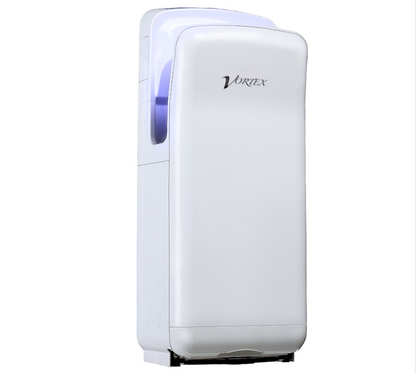 Vortex Jet Hand Dryer Commercial Grade White