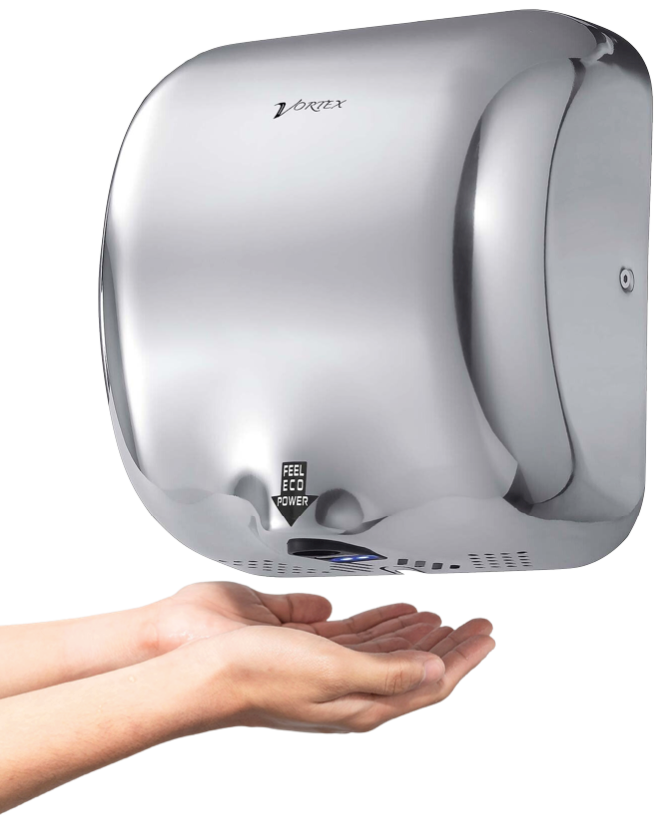 XL228S stainless steel polished automatic hand dryer